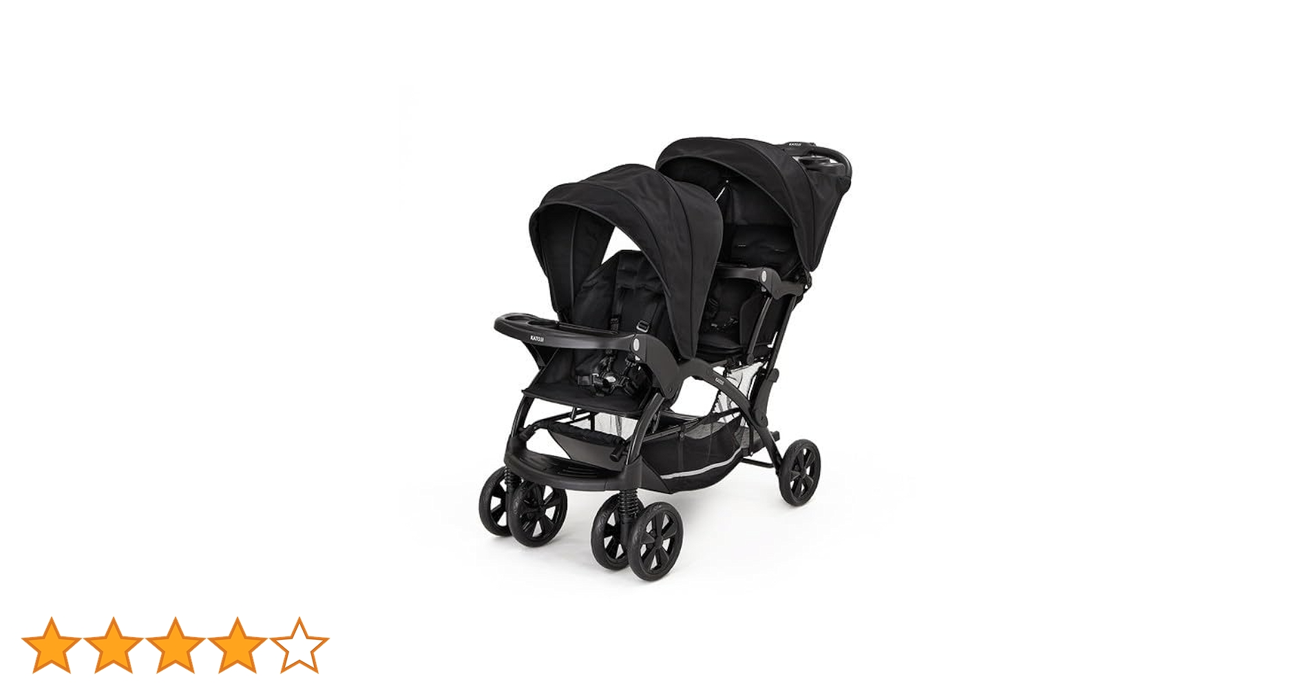 KATOJI ベビーカー 二人でゴーDX レインカバー付 (オニキスブラック) Amazon | KATOJI ベビーカー 二人でゴーDX レインカバー付 (オニキス